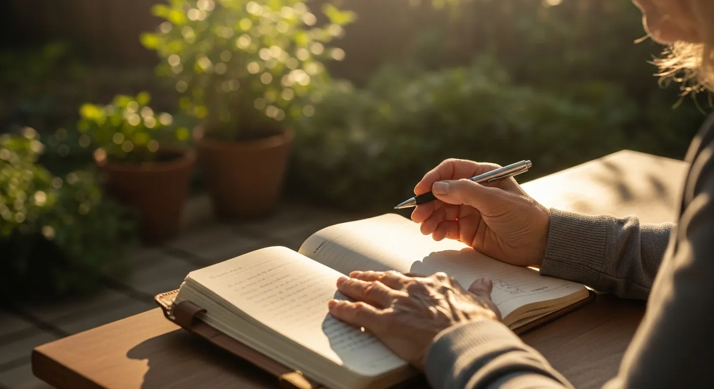 Photo-realistic, senior-friendly scene that visually introduces the section titled 'Step 1: Taking a Personal Inventory'.