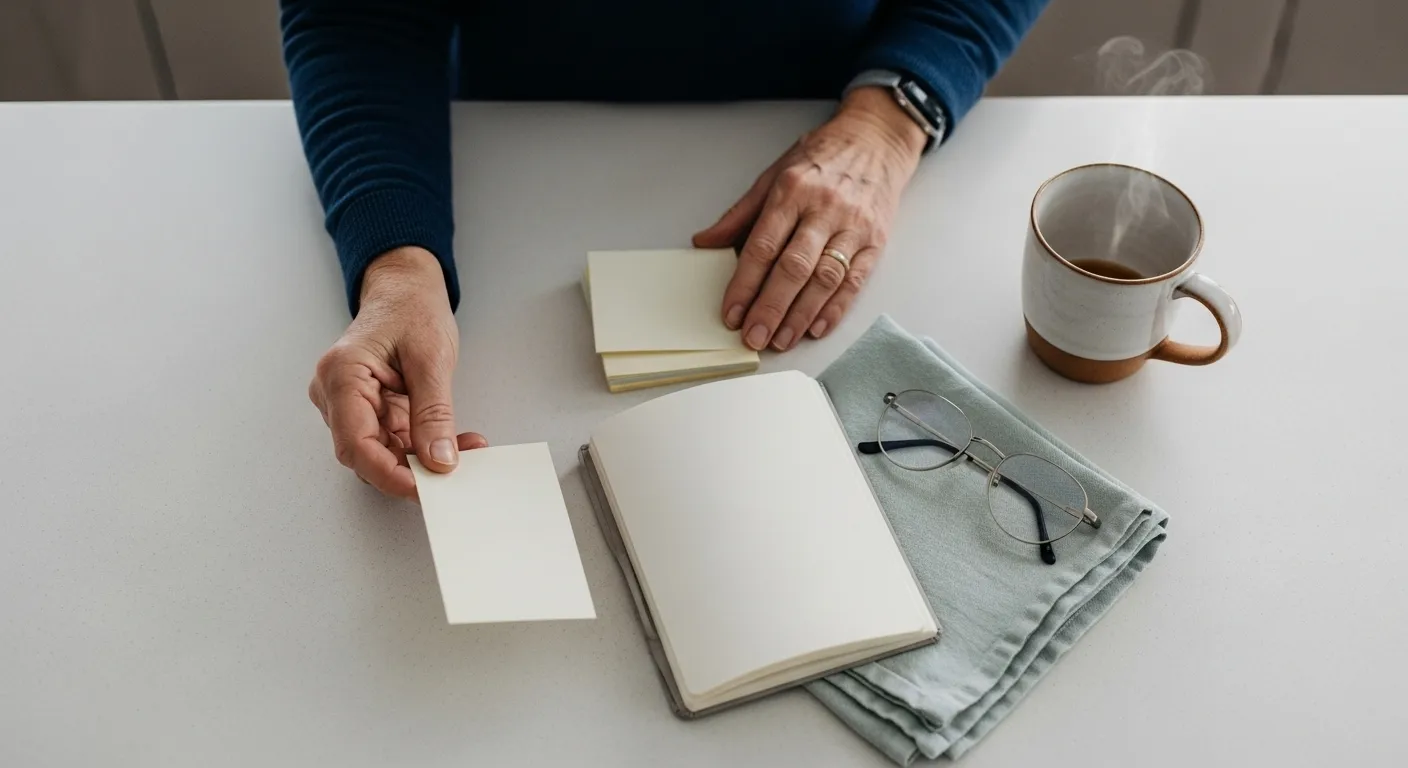 Photo-realistic, senior-friendly scene that visually introduces the section titled 'Frequently Asked Questions (FAQ)'.