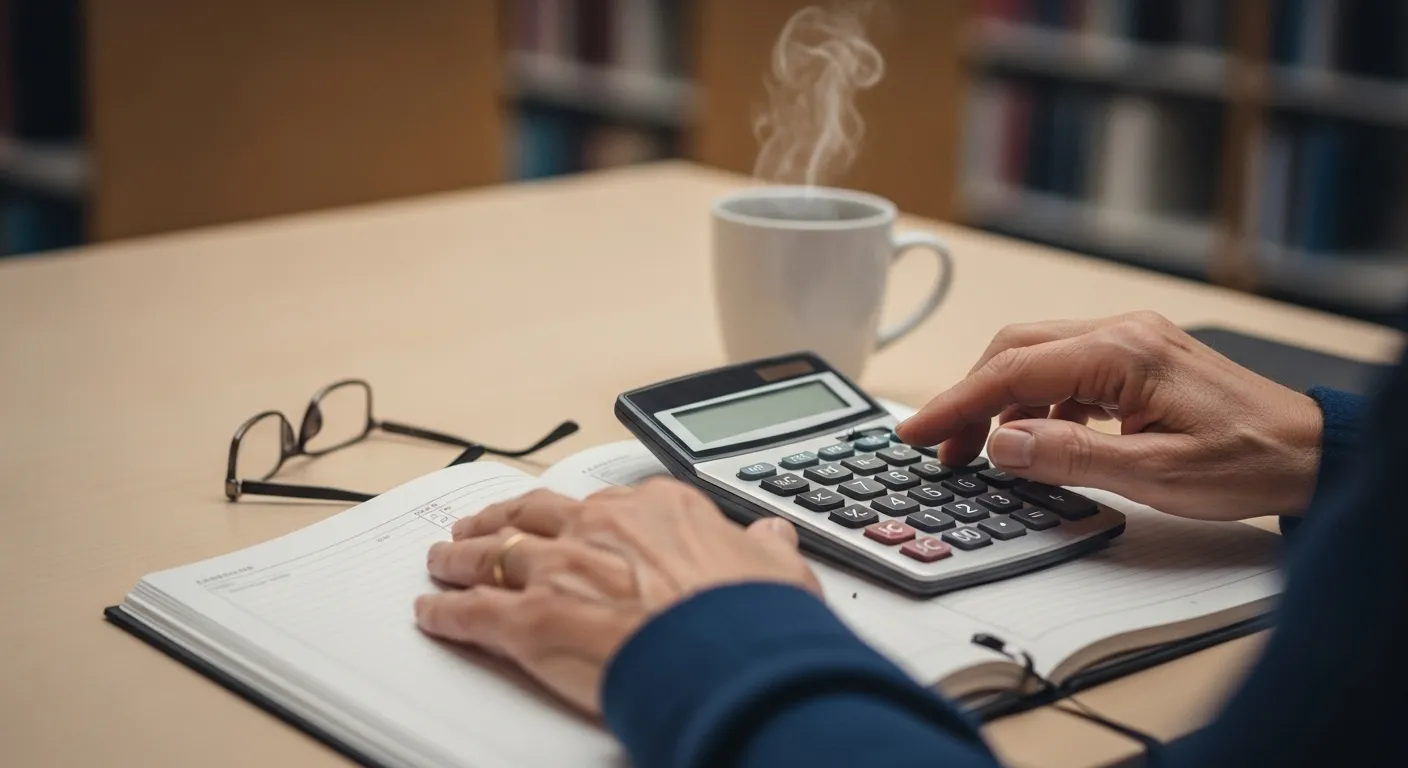 Photo-realistic, senior-friendly scene that visually introduces the section titled 'The Financial Reality Check: Can You Afford the Move?'.