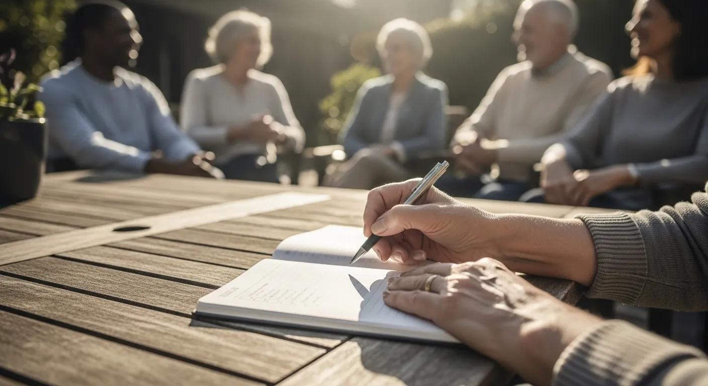 Photo-realistic, senior-friendly scene that visually introduces the section titled 'Your Decision Checklist: Are You Ready to Move?'.