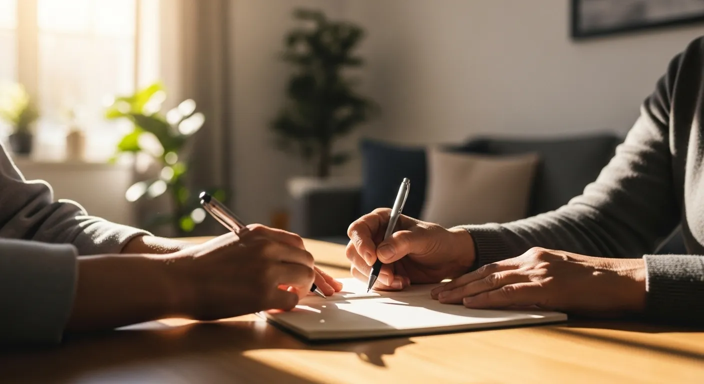 Photo-realistic, senior-friendly scene that visually introduces the section titled 'The Bright Side: The Unexpected Joys of a Full Nest'.