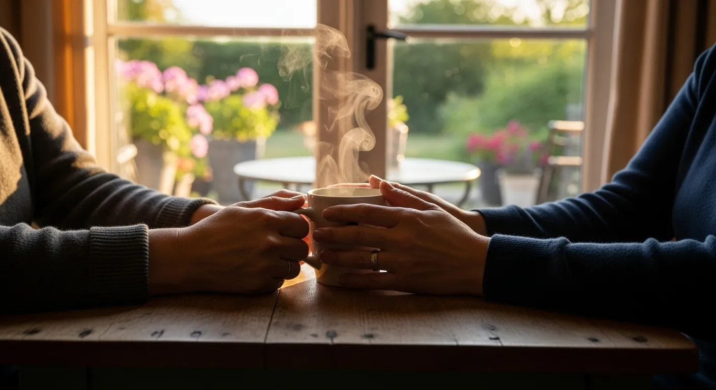 Photo-realistic, senior-friendly scene that visually introduces the section titled 'The Quiet Allure of the Small Town'.