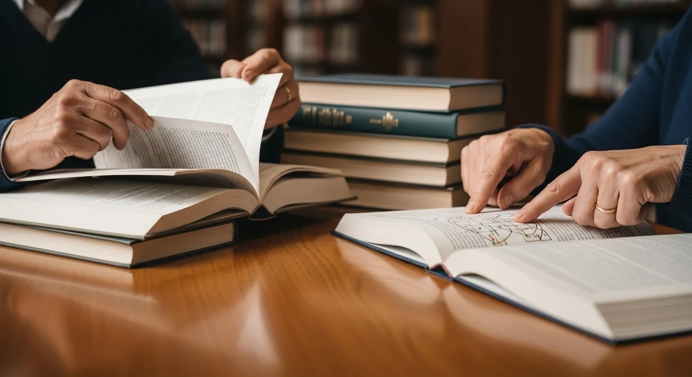 Photo-realistic, senior-friendly scene that visually introduces the section titled 'A Deeper Dive: Key Factors to Weigh'.