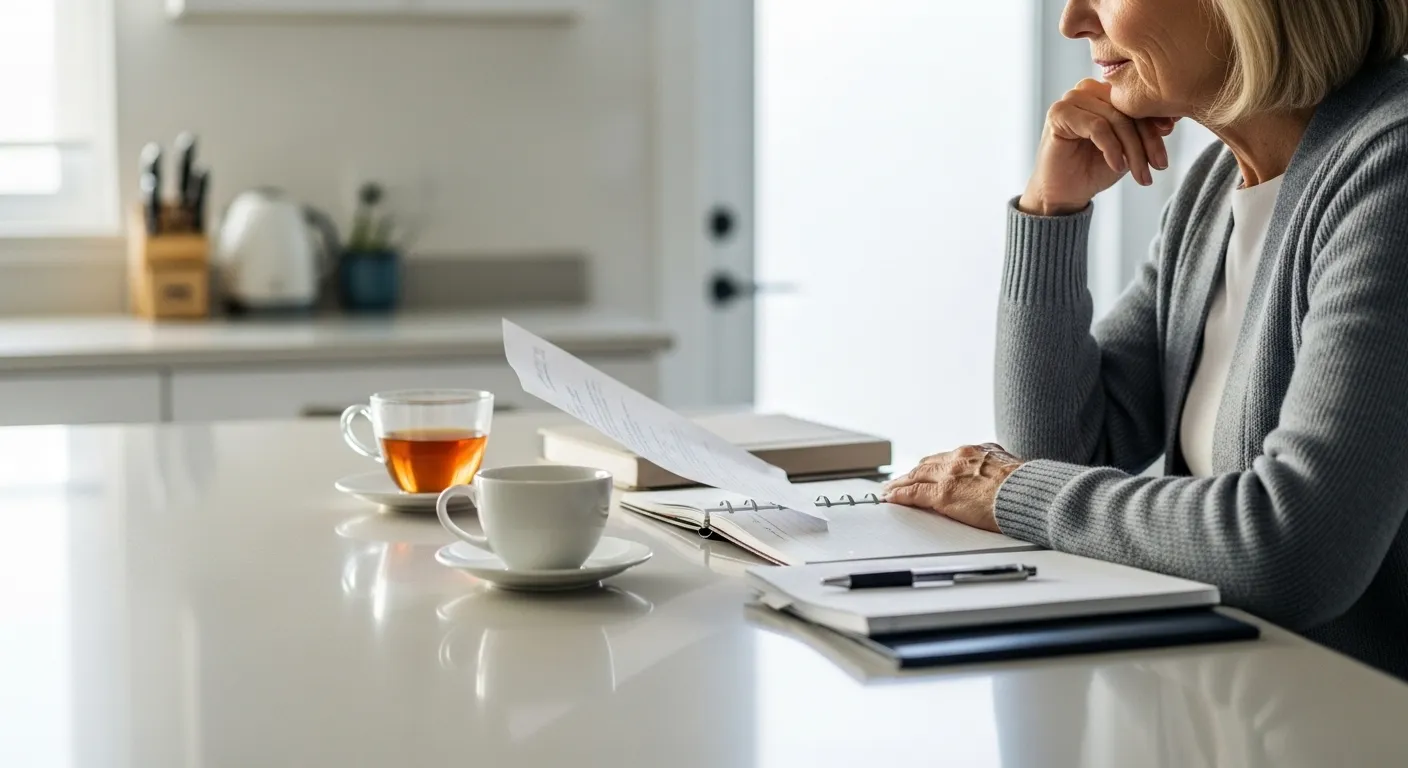 Photo-realistic, senior-friendly scene that visually introduces the section titled 'The 