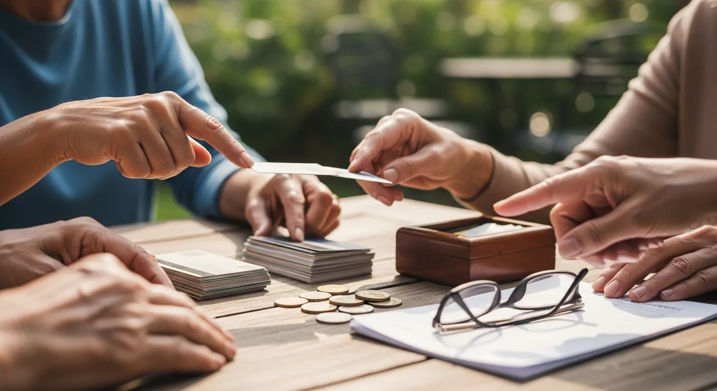 Photo-realistic, senior-friendly scene that visually introduces the section titled 'Your Financial Toolkit: Strategies to Combat Hidden Costs'.