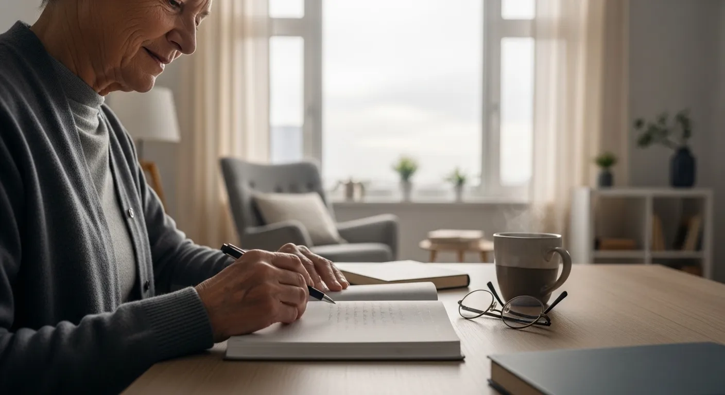 Photo-realistic, senior-friendly scene that visually introduces the section titled 'Frequently Asked Questions About Climate and Retirement'.