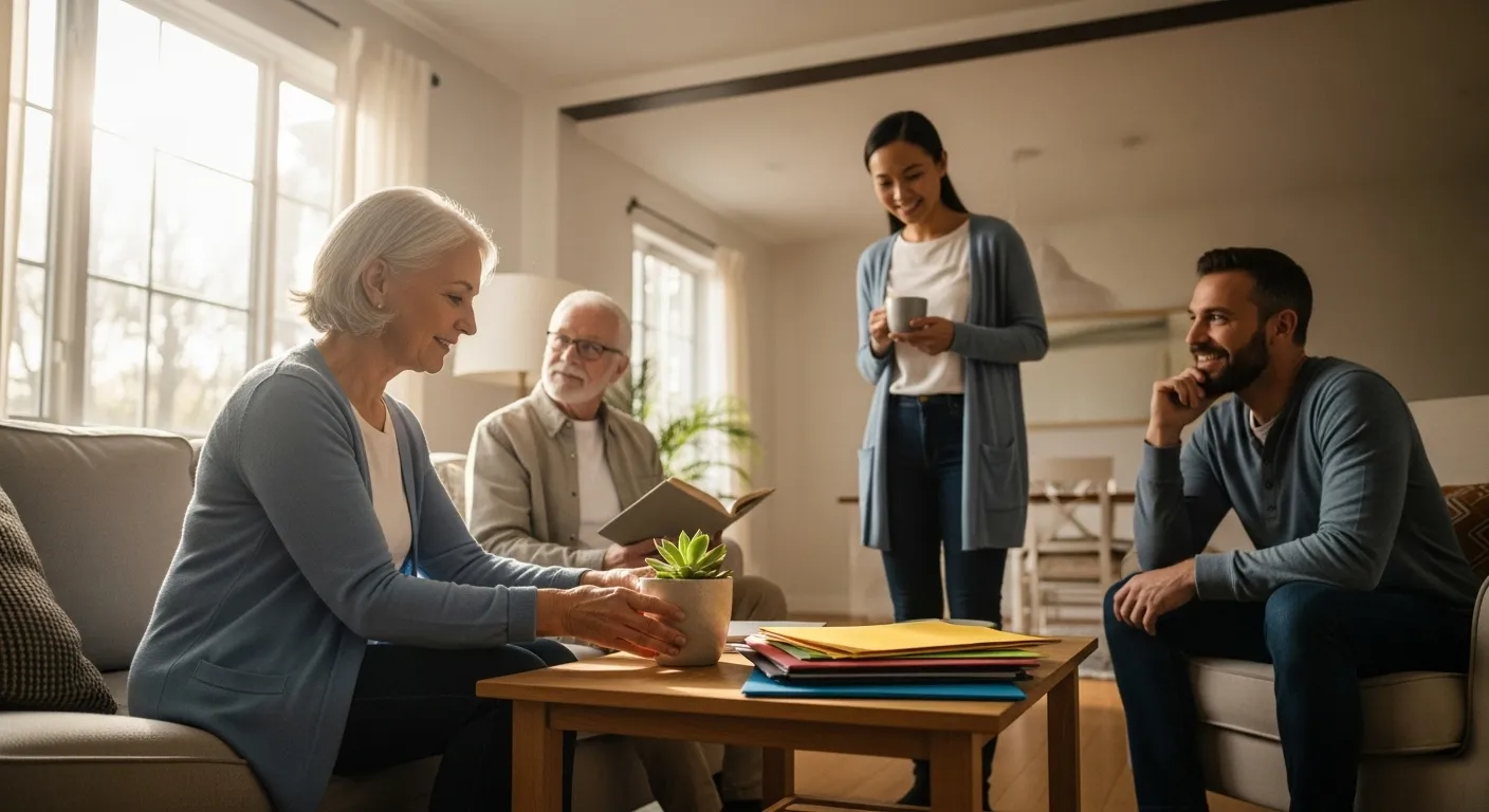 Photo-realistic, senior-friendly scene that visually introduces the section titled 'Timing is Everything: When You Buy Matters'.