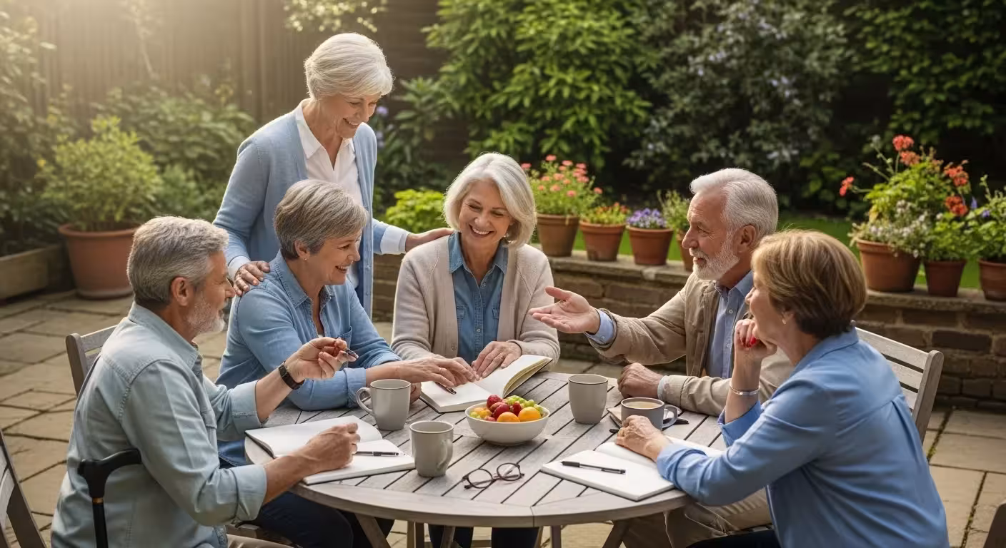 Photo-realistic, senior-friendly scene that visually introduces the section titled 'Before You Start: Finding the Right Fit for You'.