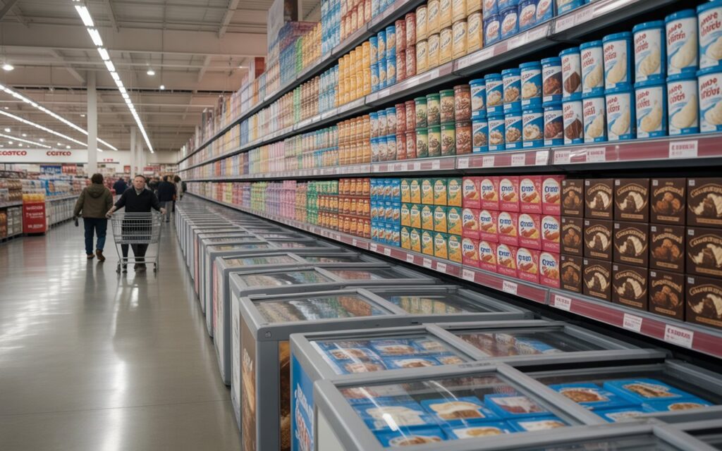 ice cream aisle