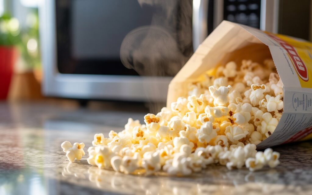 microwave popcorn
