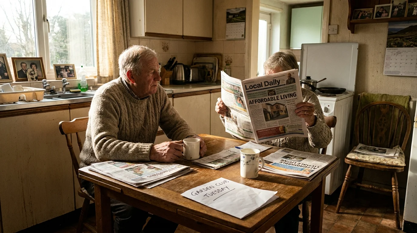 Editorial photograph illustrating: 7 Affordable Small Cities for Retirement