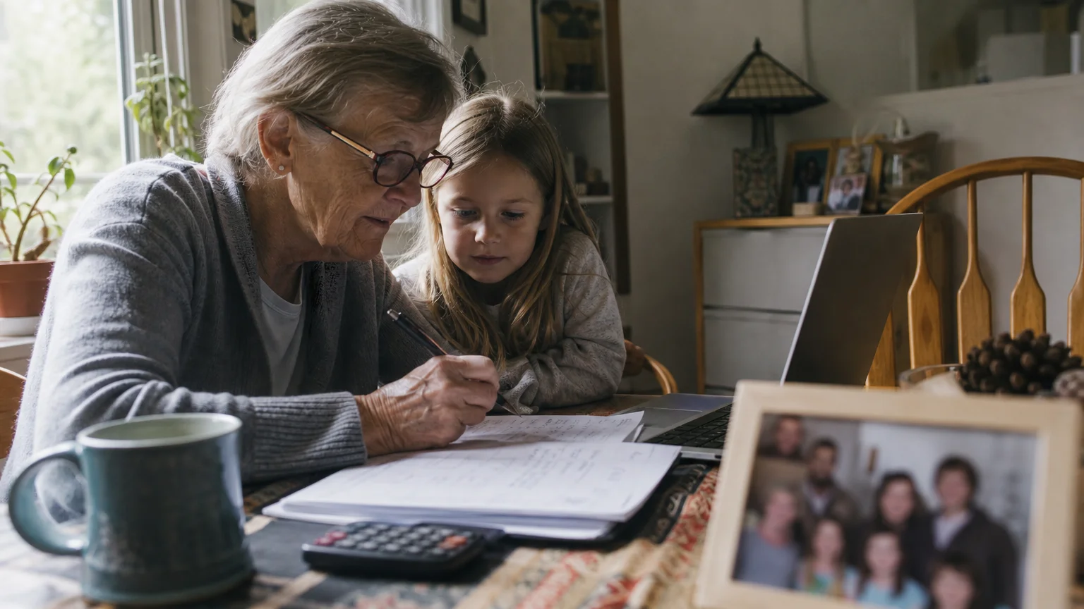 Editorial photograph illustrating: How Parents and Grandparents Can Contribute