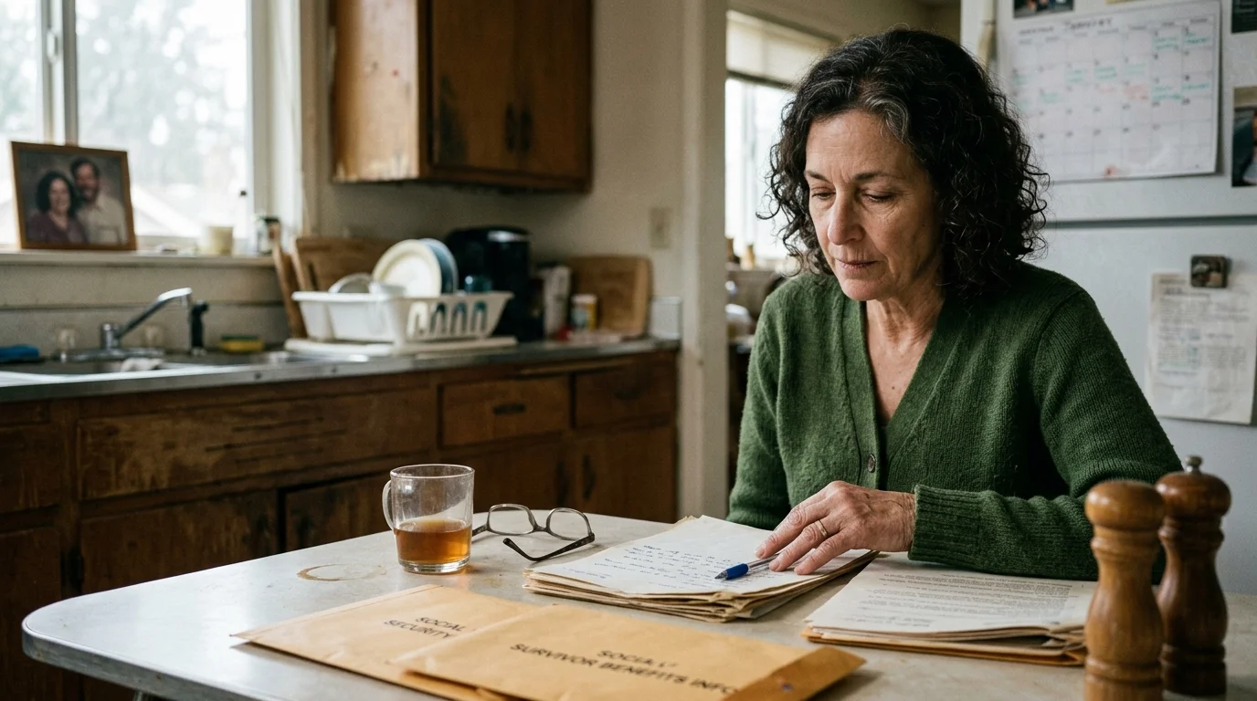 Editorial photograph illustrating: 1. You Have Reached Age 60 and Your Deceased Spouse Was the Higher Earner