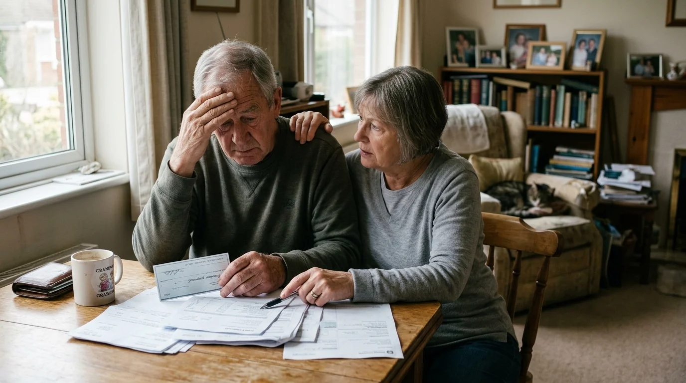 Editorial photograph illustrating: 5. Surging Premiums Are Eating Into Your Fixed Retirement Income