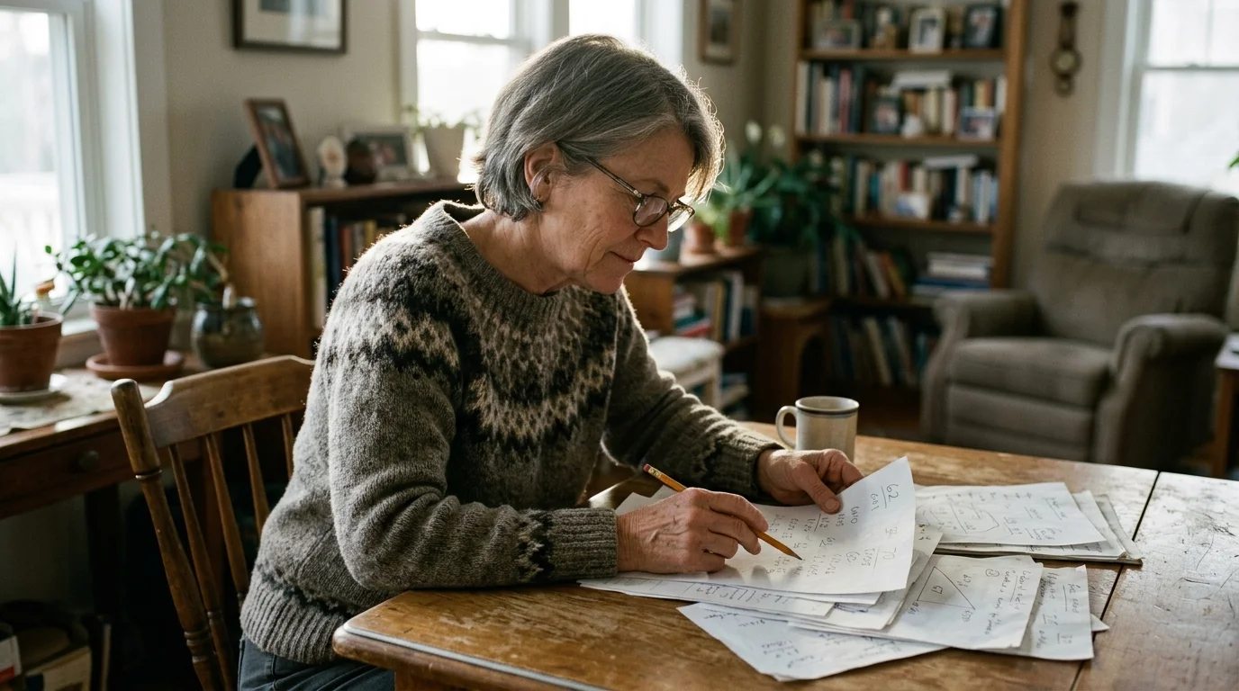 Editorial photograph illustrating: The Real Math: Comparing Age 62, 67, and 70